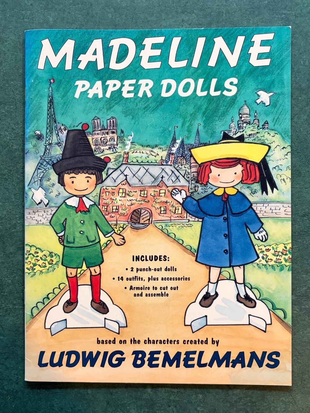Madeline Paper Dolls Ludwig Bemelmans Vintage 1990s Cutout Activity Book UNCUT